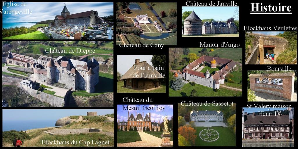 Cœur d'Albâtre Vila Saint-Riquier-es-Plains Exterior foto